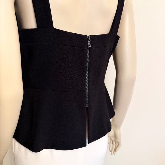 BCBG MAXAZRIA Hailee black sleeveless top - Picture 8 of 11
